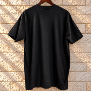 Follow Instructions Gilded men's black tee back view