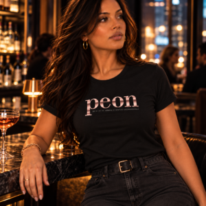 Peon: Rose Gold — Implied Standard Women's Tee - Image 4