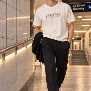 Peon: Rose Gold — Implied Standard Men's Tee - Image 4